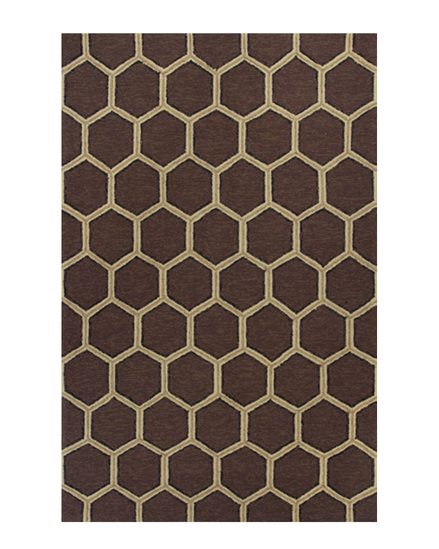 Kas New York Kas Meridian Hand-hooked 3ft 3in X 5ft 3in Rug In Brown