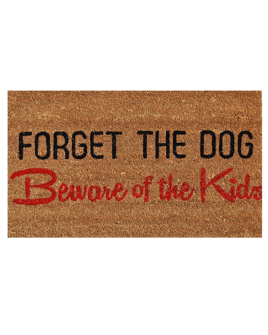 Home & More Forget The Dog Doormat In Multi