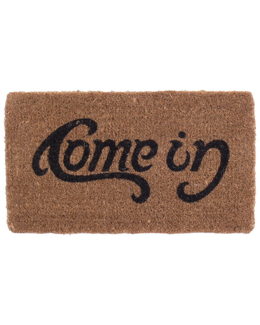 Coco Mats N More Come In Go Away Doormat In Brown