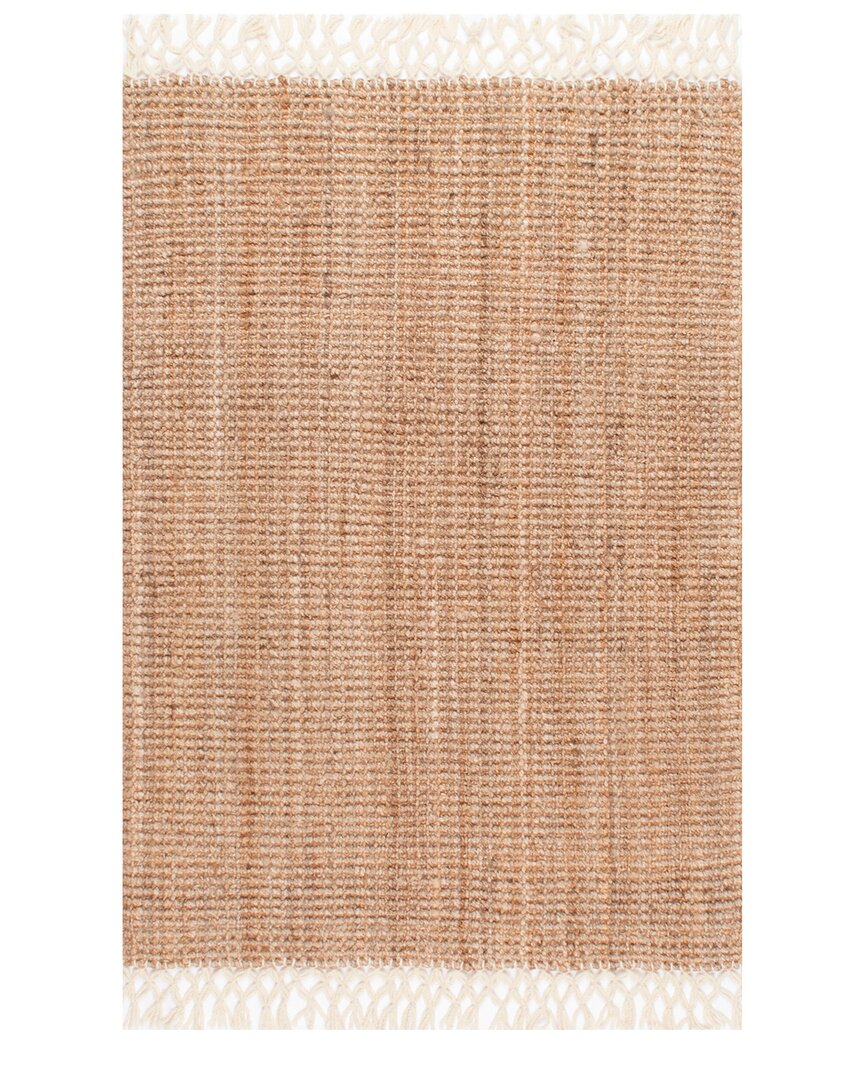 Shop Nuloom Discontinued  Raleigh Hand Woven Jute Rug