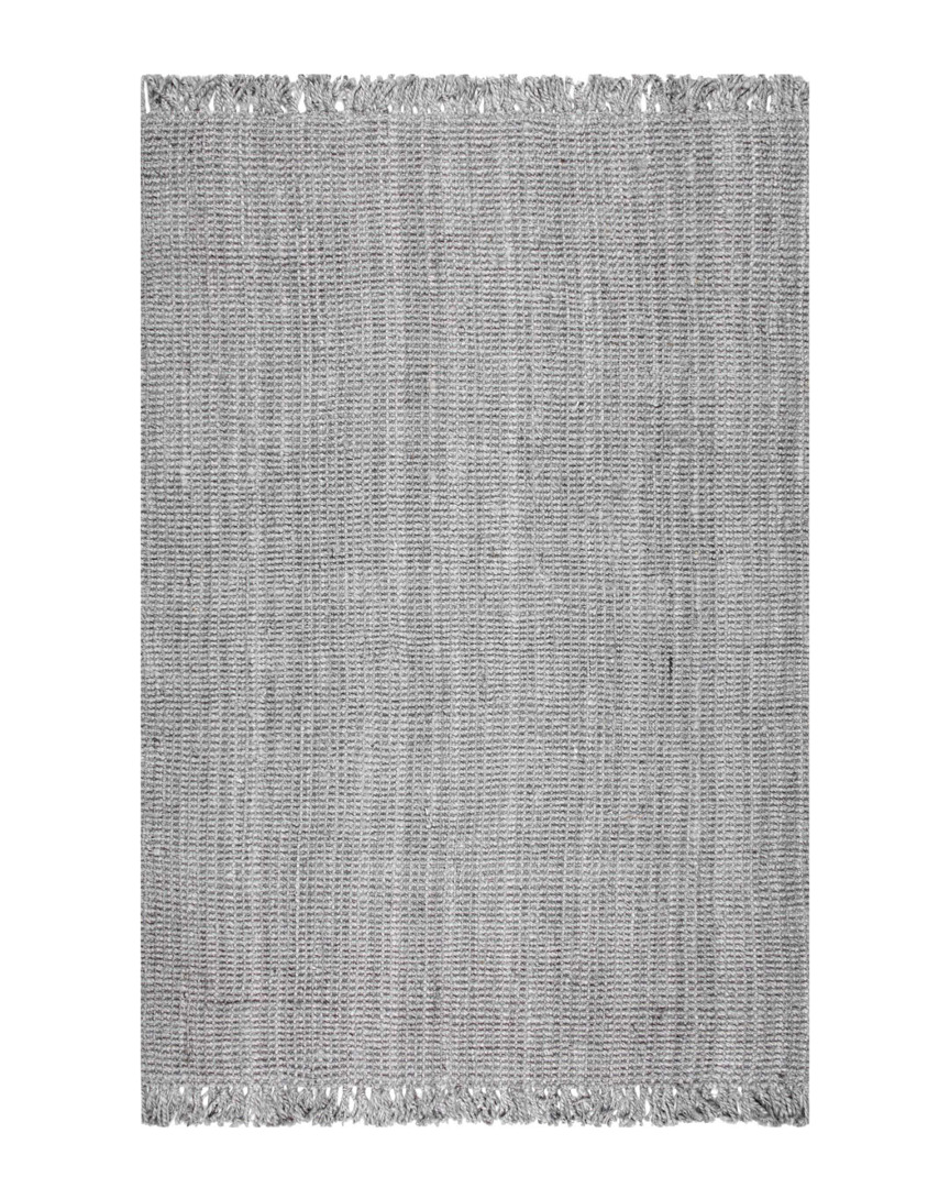 Nuloom Chunky Loop Hand Woven Jute Rug