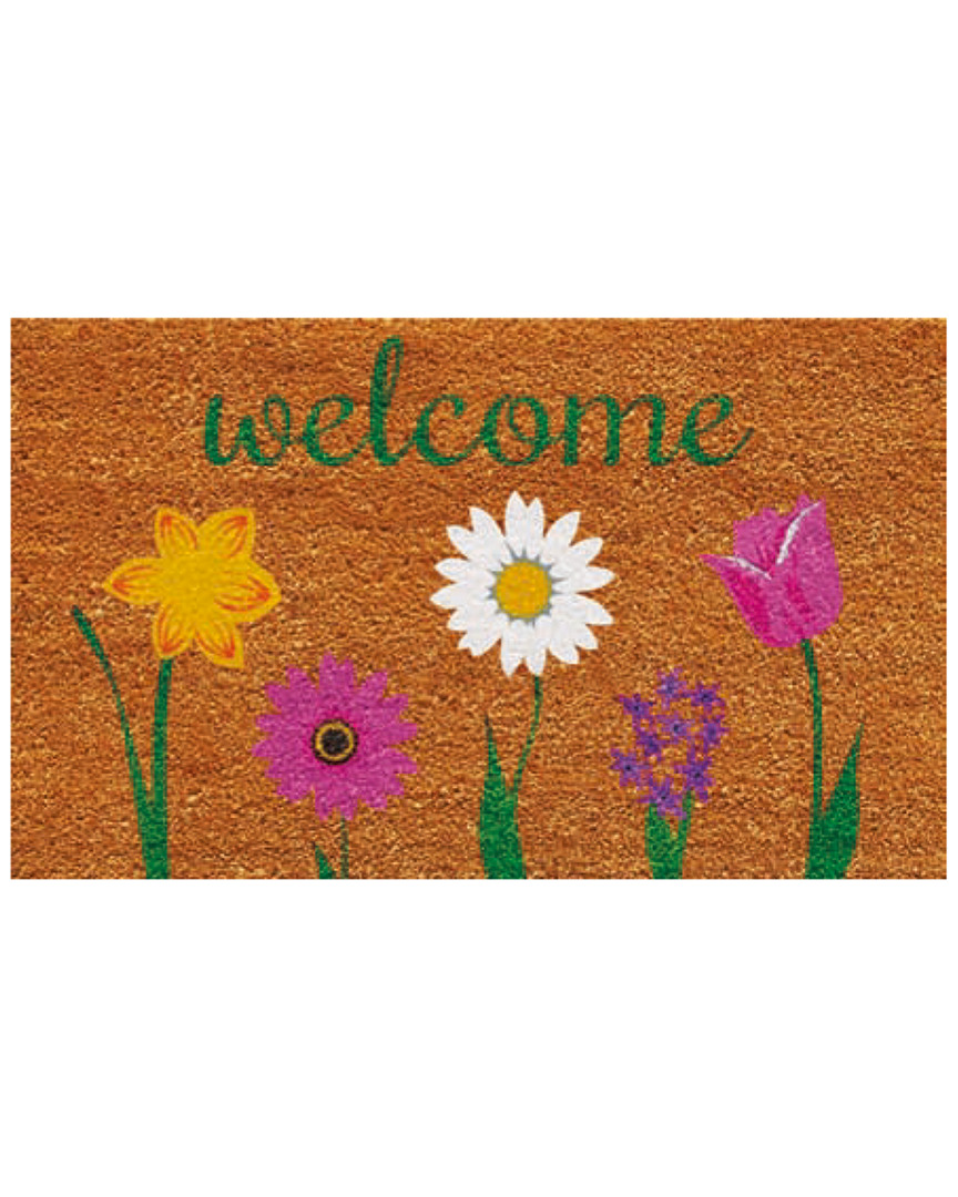 Home & More Home And More Carmine Indoor/outdoor Doormat In Brown