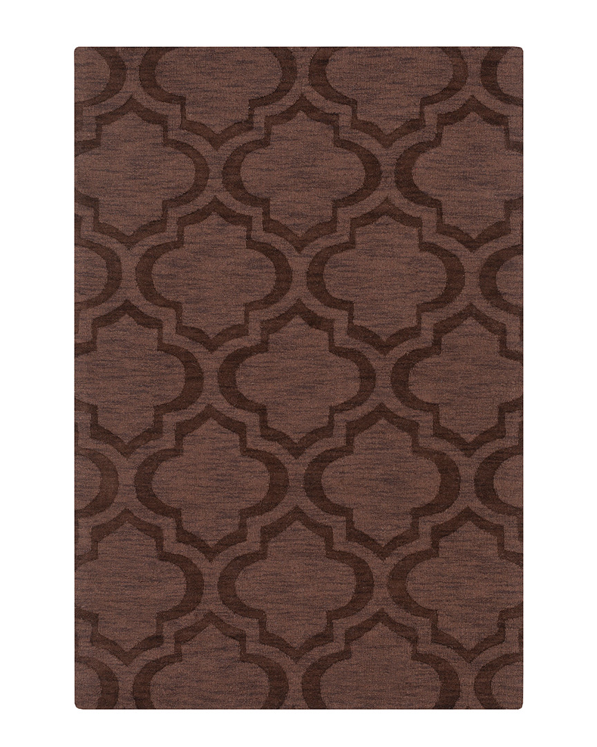 Surya Central Park Hand-loomed Rug In Brown