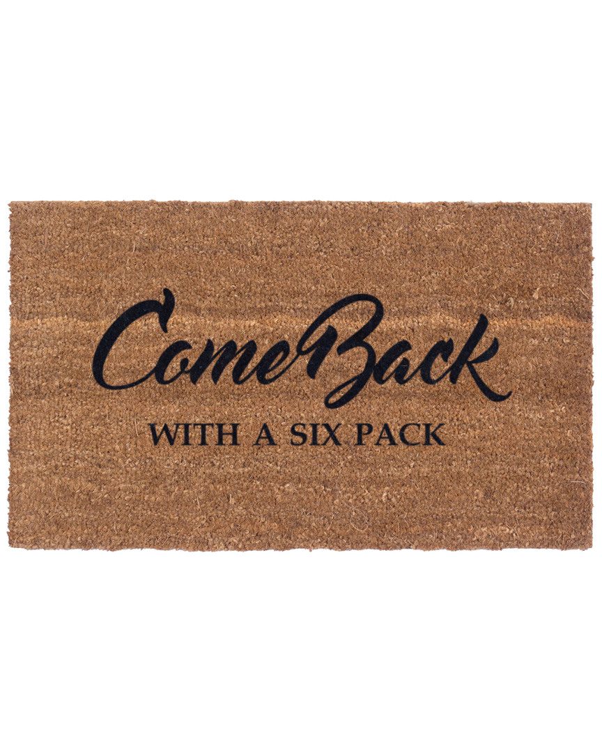 Coco Mats N More Come Back With A Six Pack Doormat