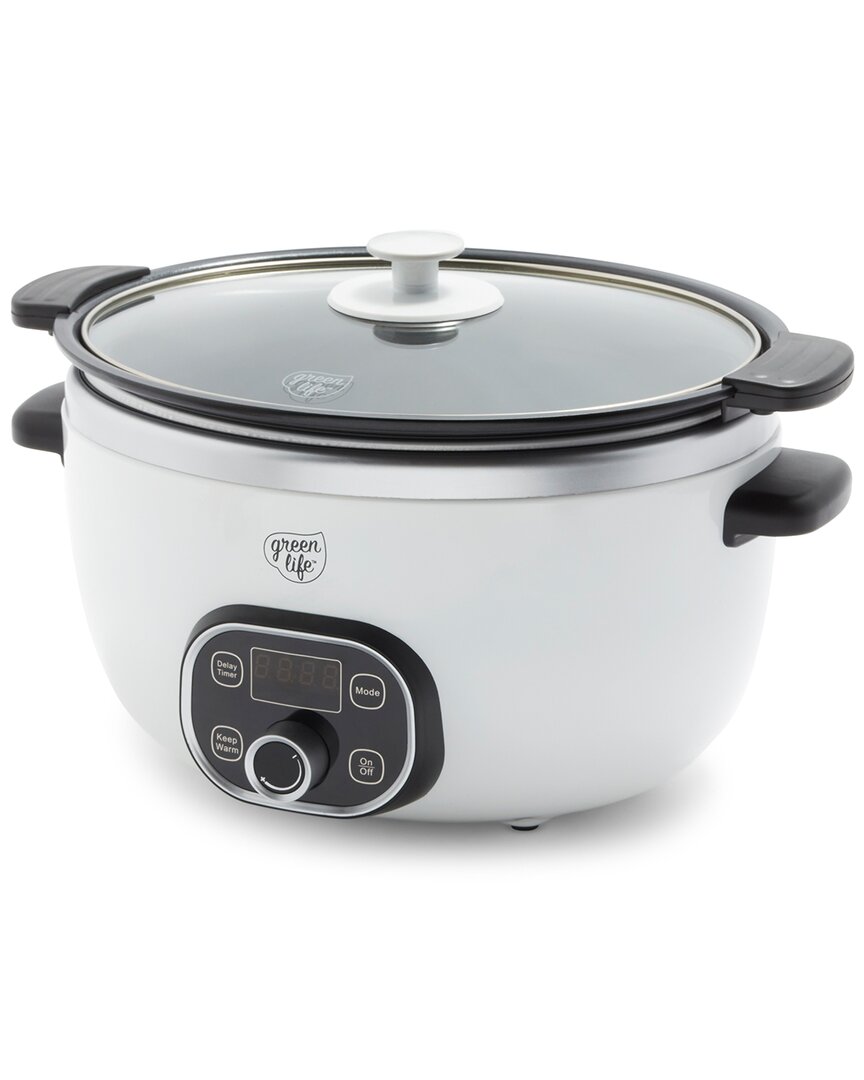 Greenlife Cook Duo Healthy 6qt Ceramic Nonstick Slow Cooker