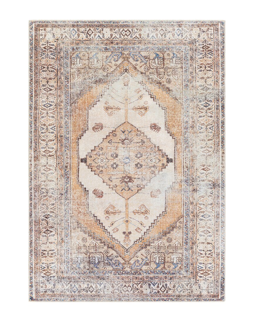 Shop Surya Amelie Traditional Machine-washable Rug In Camel
