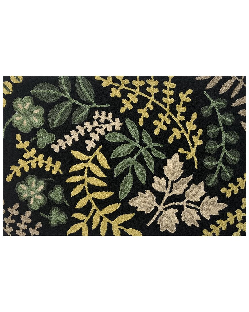 The Rug Market Lucky Indoor/outdoor Doormat In Black