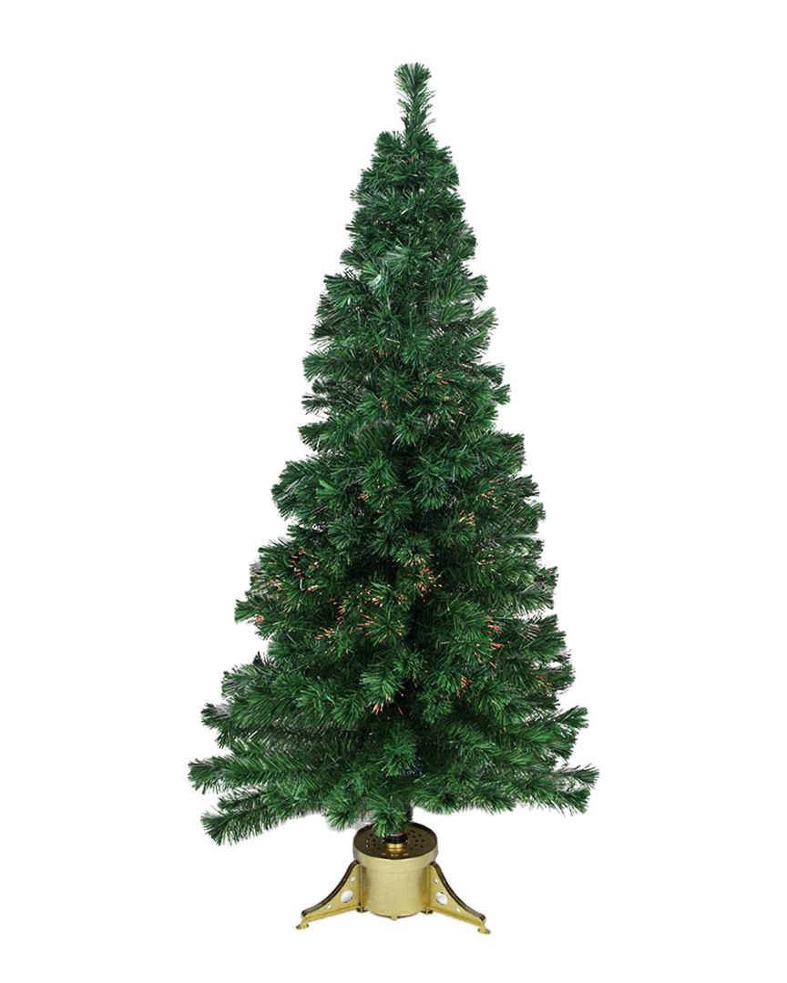 NORTHLIGHT NORTHLIGHT PRE-LIT COLOR CHANGING FIBER OPTIC ARTIFICIAL CHRISTMAS TREE