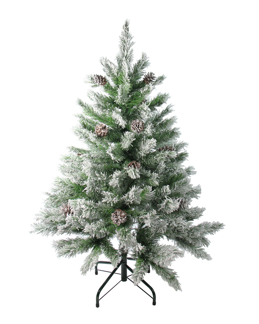 Northlight Flocked Angel Pine Artificial Christmas Tree