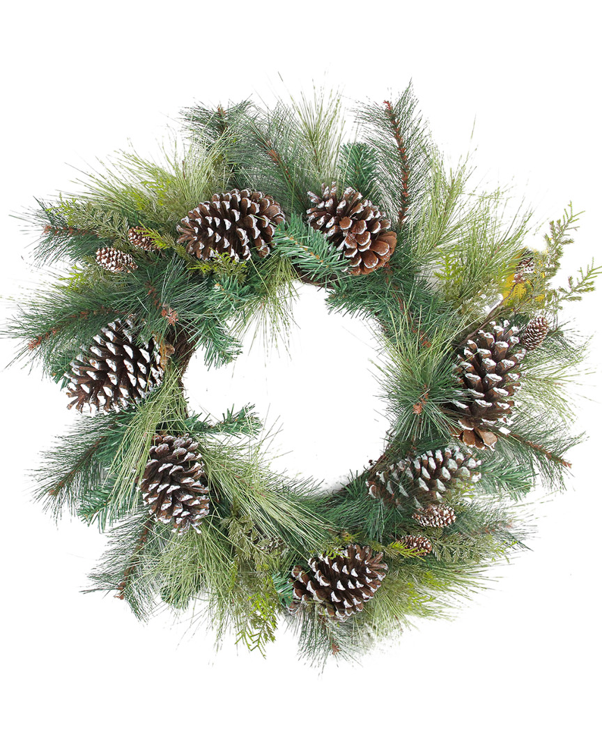 Northlight Mixed Long Needle Pine & Pine Cone Artificial Christmas Wreath