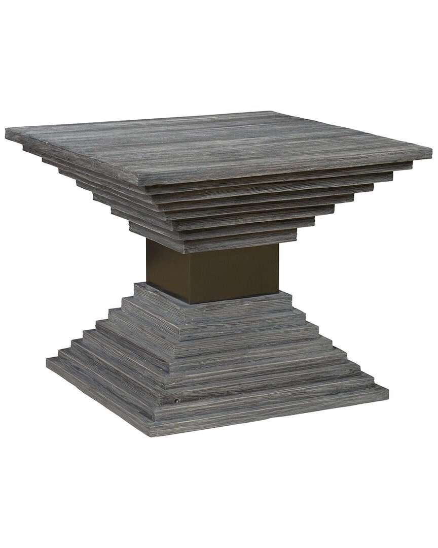 Uttermost Andes Wooden Geometric Accent Table