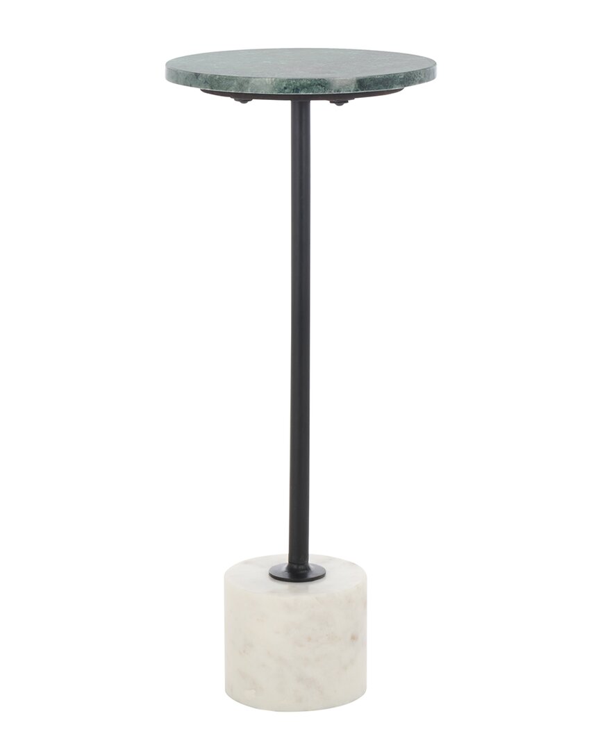 Safavieh Karik Round Side Table In White