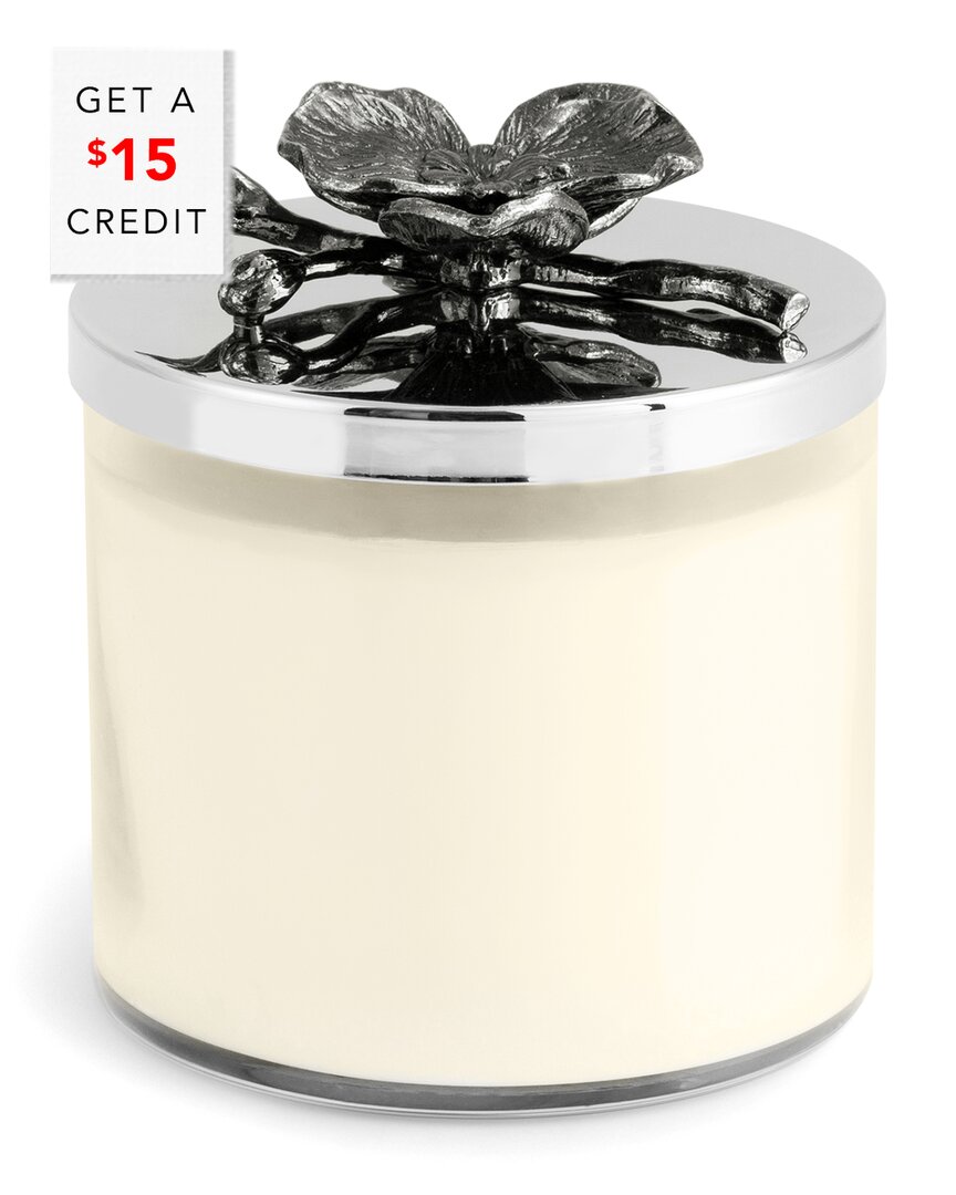 Michael Aram Black Orchid Three-wick Candle With $15 Credit In White