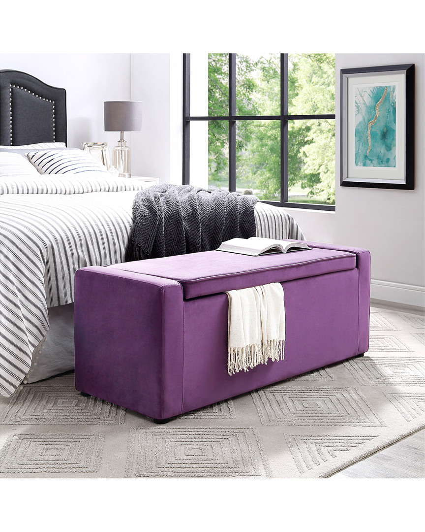 Inspired Home Carson Storage Bench