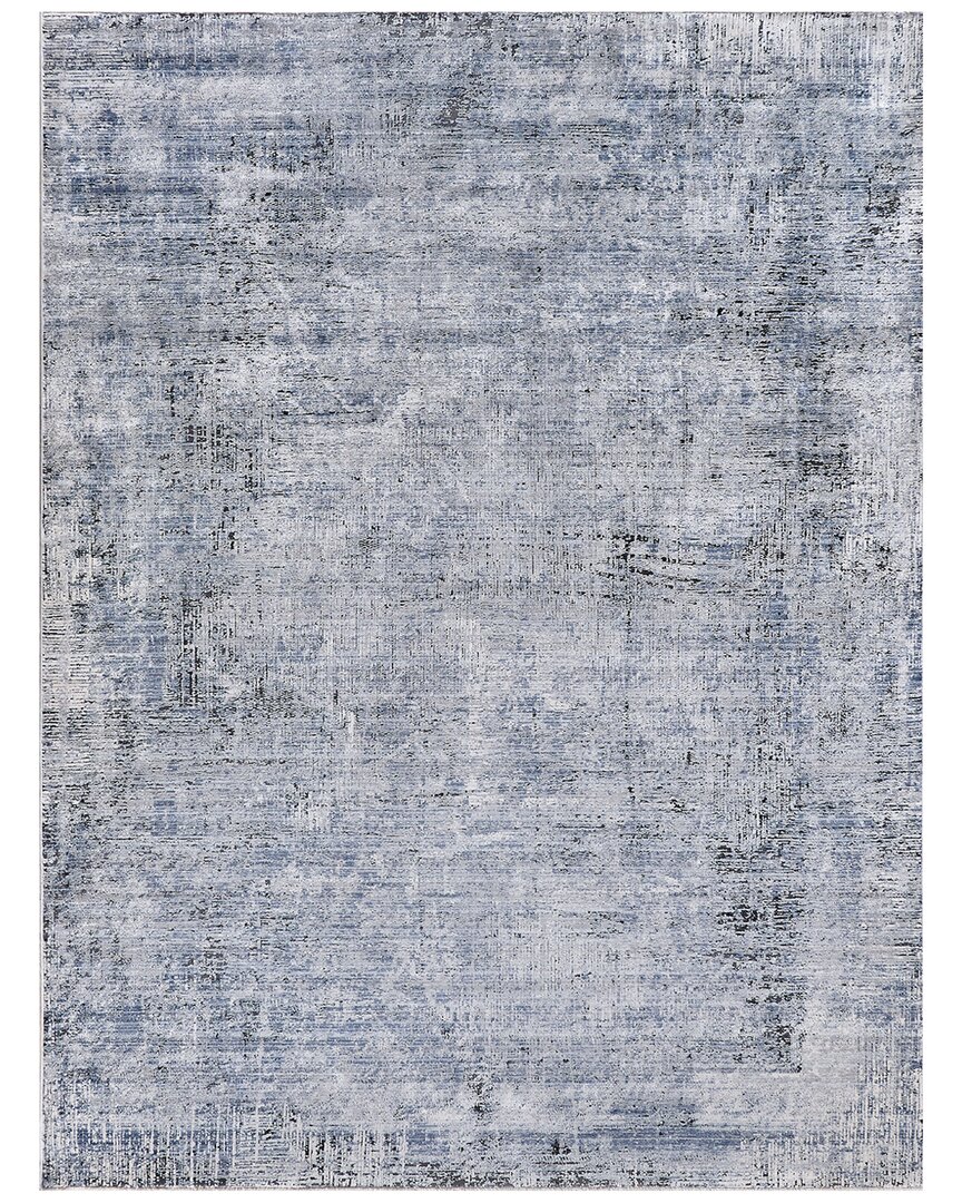 Exquisite Rugs Intrigue Power Loom Polyester & Acrylic Area Rug In Gray