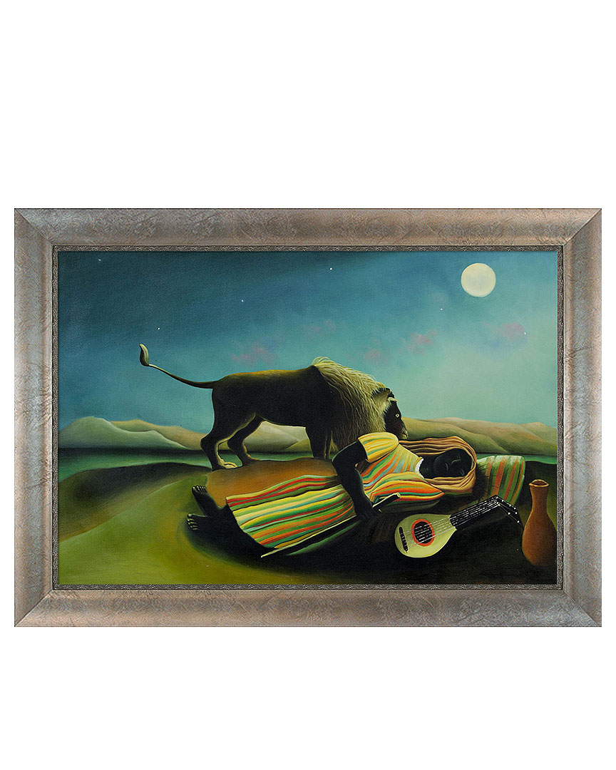 Overstock Art The Sleeping Gypsy By Henri Rousseau Oil Reproduction