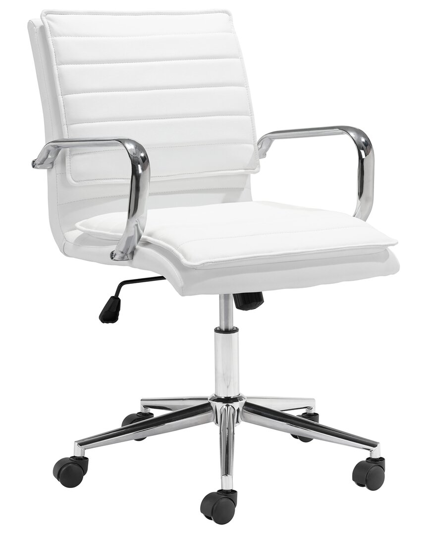 Zuo Modern Partner Office Chair In White