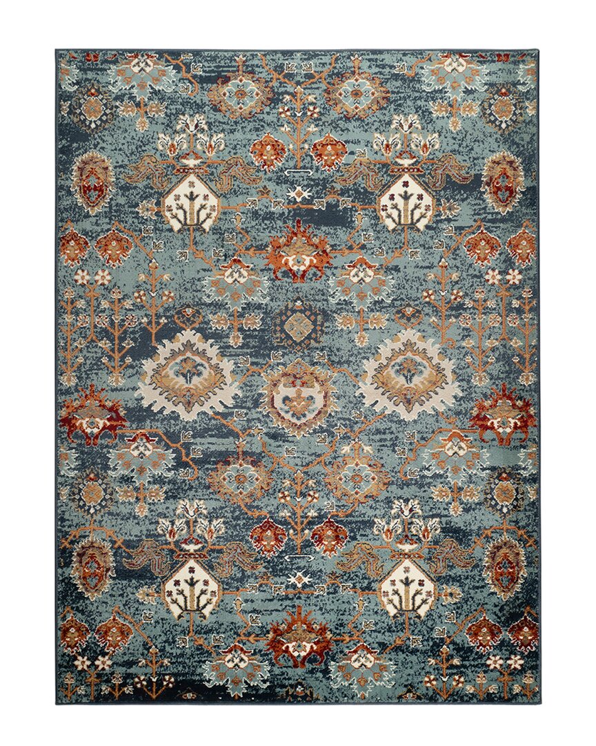 Shop Ar Rugs Love Annabella Traditional Rug In Teal