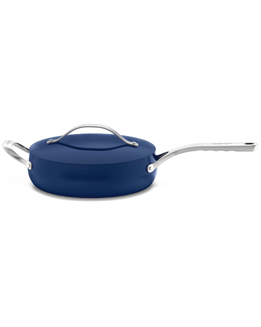 Cuisinart Culinary Collection 4.5qt Sapphire Saute Pan 34c345-30hsp In Blue