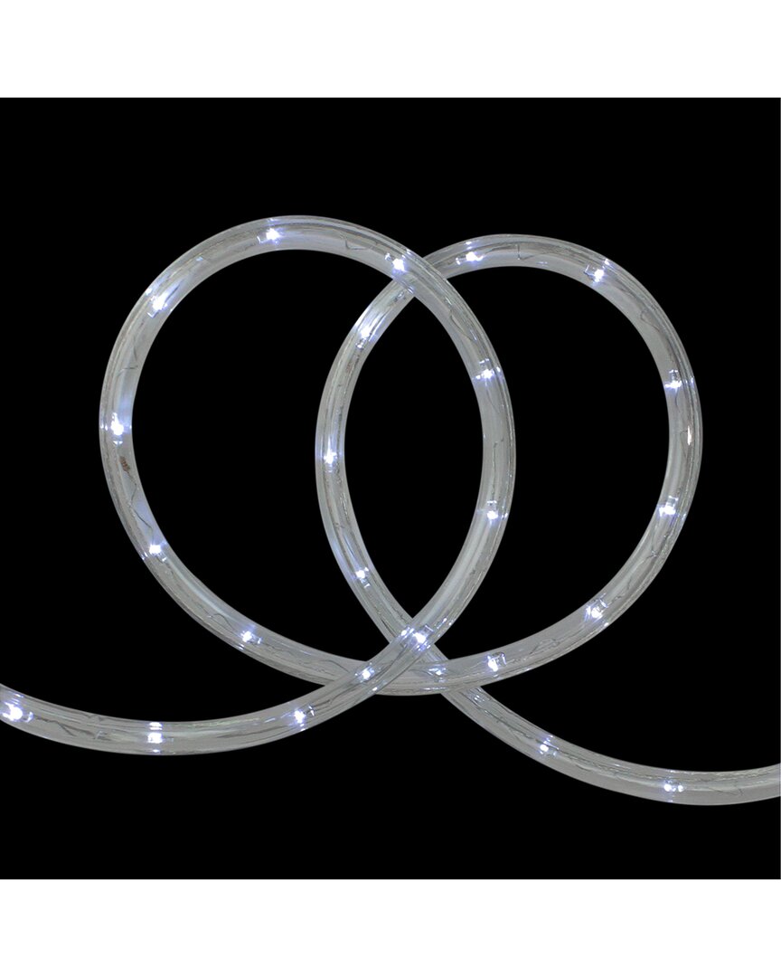 Northlight 18ft Pure White Led Indoor/outdoor Christmas Rope Lights In White