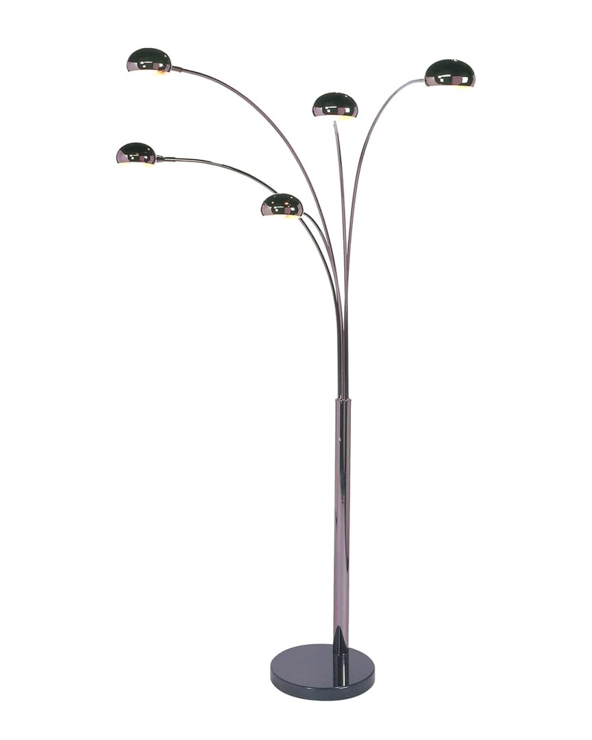 Nova Of California Mushroom 5-light Arc Floor Lamp With Dimmer Switch