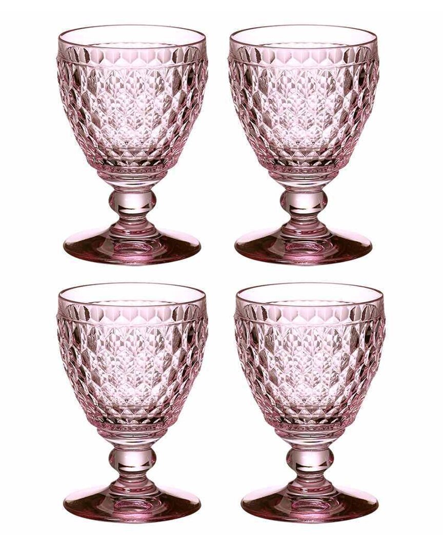 Shop Villeroy & Boch Set Of 4 Boston Red Wine Glasses