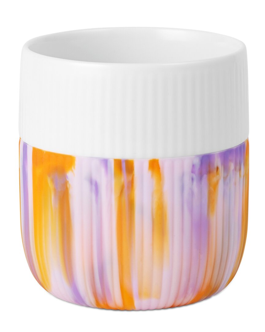 Royal Copenhagen Fluted Contrast Morning Sky Marble Mug