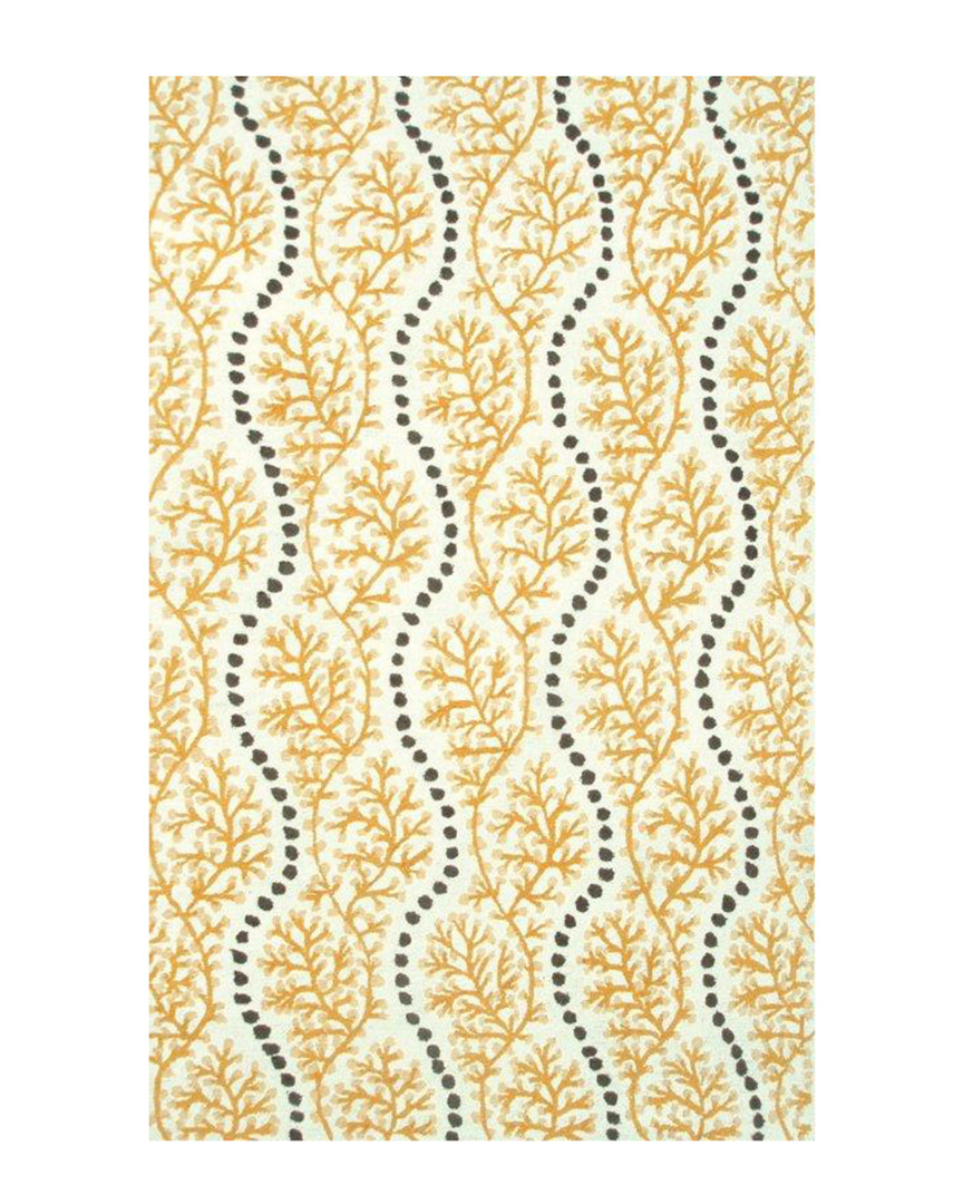 R16 Coral Cascades Hand-made Contemporary Indoor/outdoor Rug