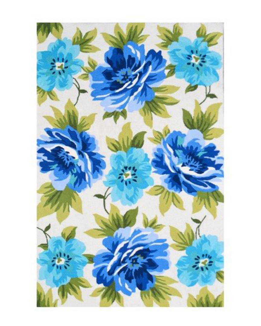 R16 Caeruleus Hand-made Contemporary Indoor/outdoor Rug