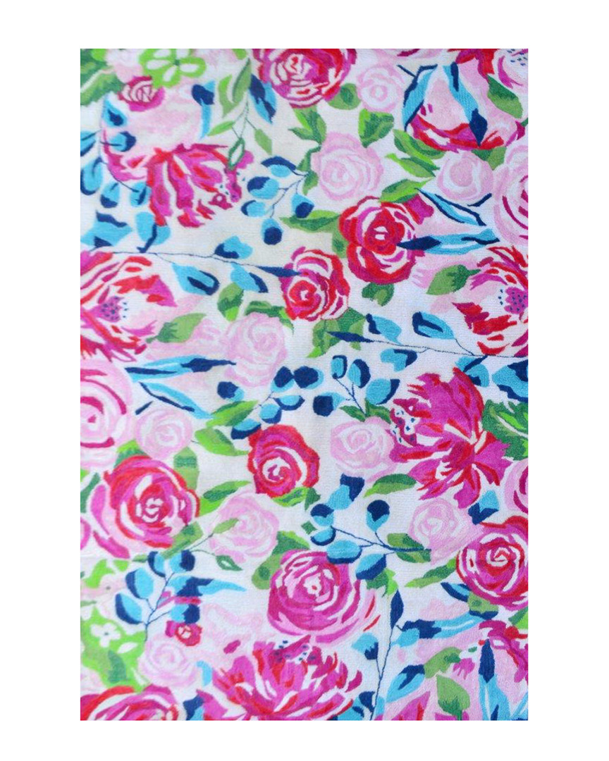 R16 Fearless Flower Hand-made Wool & Silk Contemporary Rug