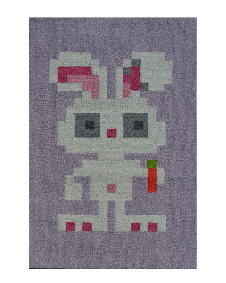 R16 Pixel Bunny Hand-made Rug