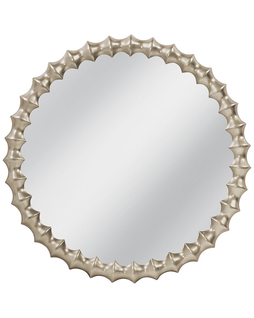 Bassett Mirror Max Wall Mirror In Silver