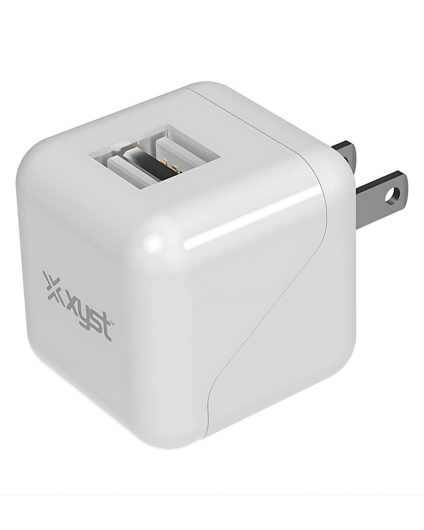 Xyst 2.4-amp Dual Usb Foldable Wall Charger