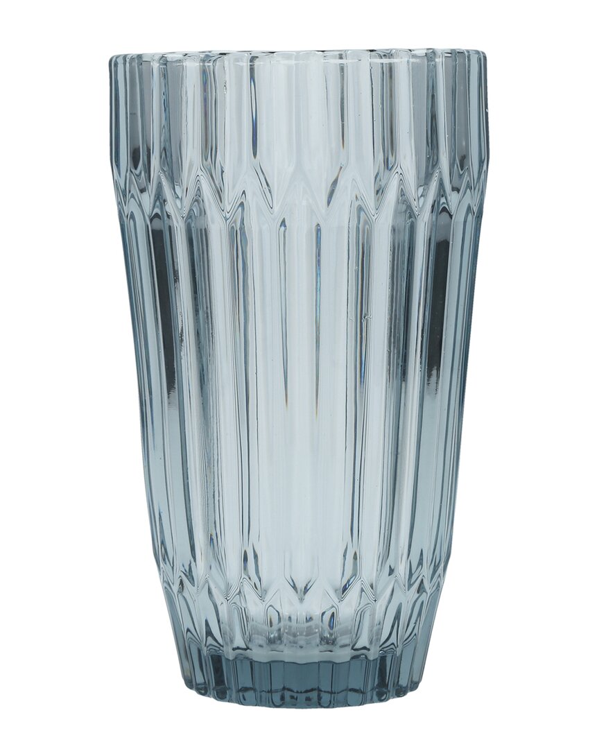 Fortessa Archie Set Of 6 Iced Beverage Glasses In Blue