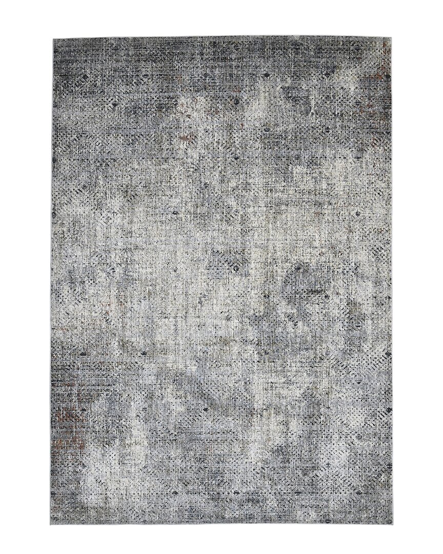 Ar Rugs Vermont Divina Abstract Runner Rug In Gray