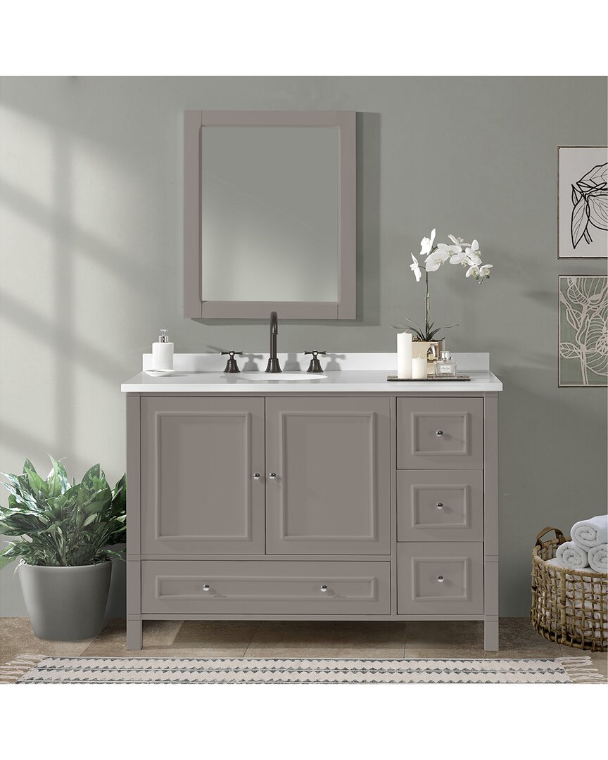 Alaterre Furniture Williamsburg 2pc Wooden Bathroom Vanity Set