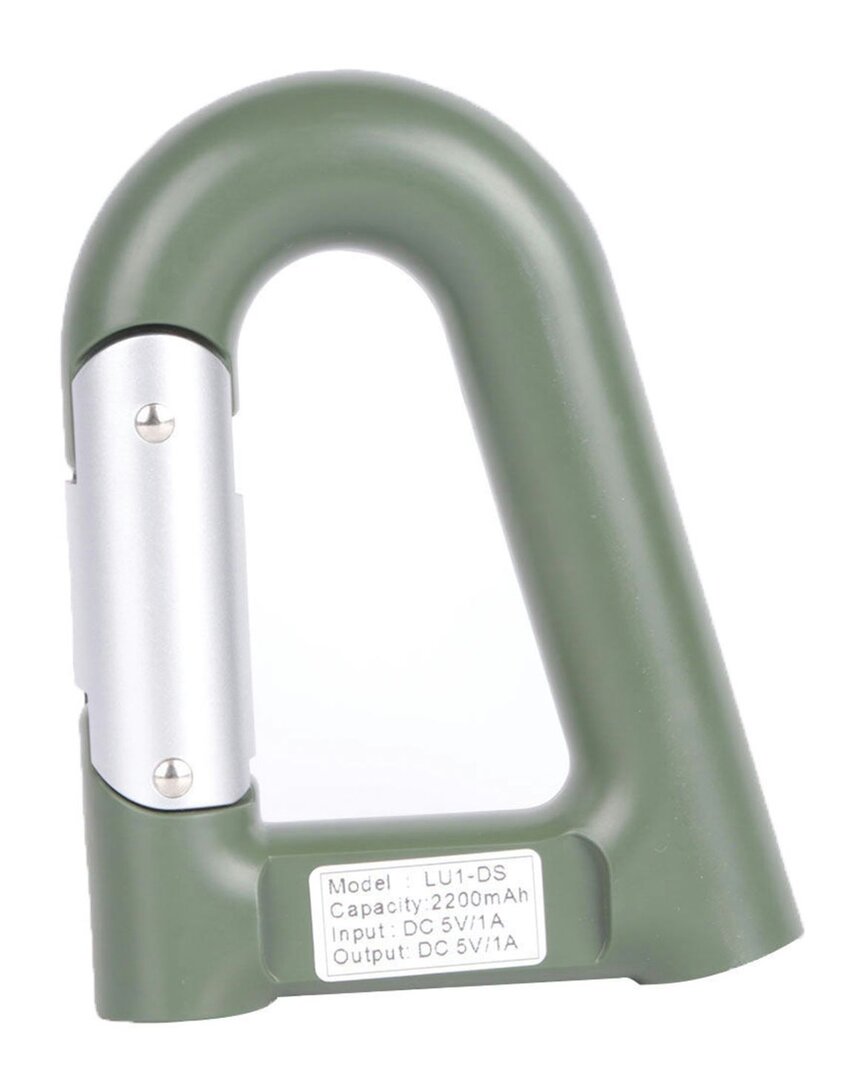 Fresh Fab Finds 2200mah Power Bank With Emergency Flashlight In Green