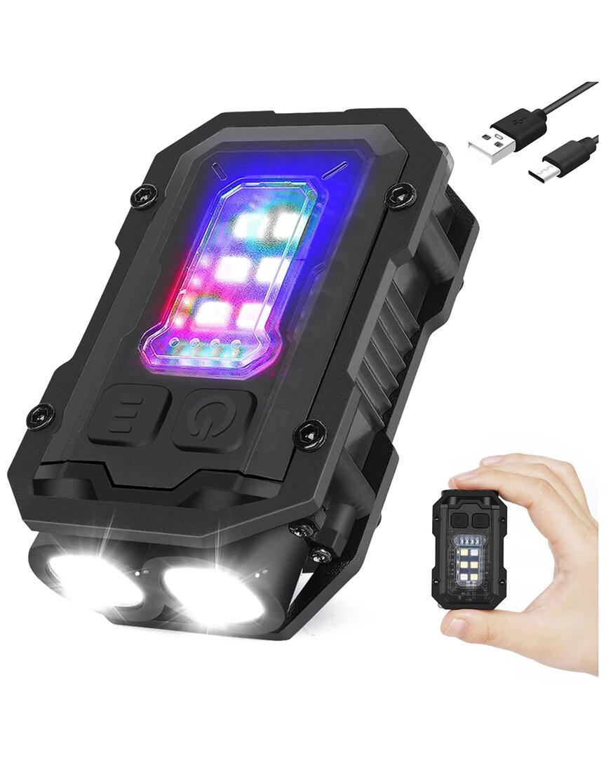 Fresh Fab Finds Mini Pocket Keychain Flashlight In Black