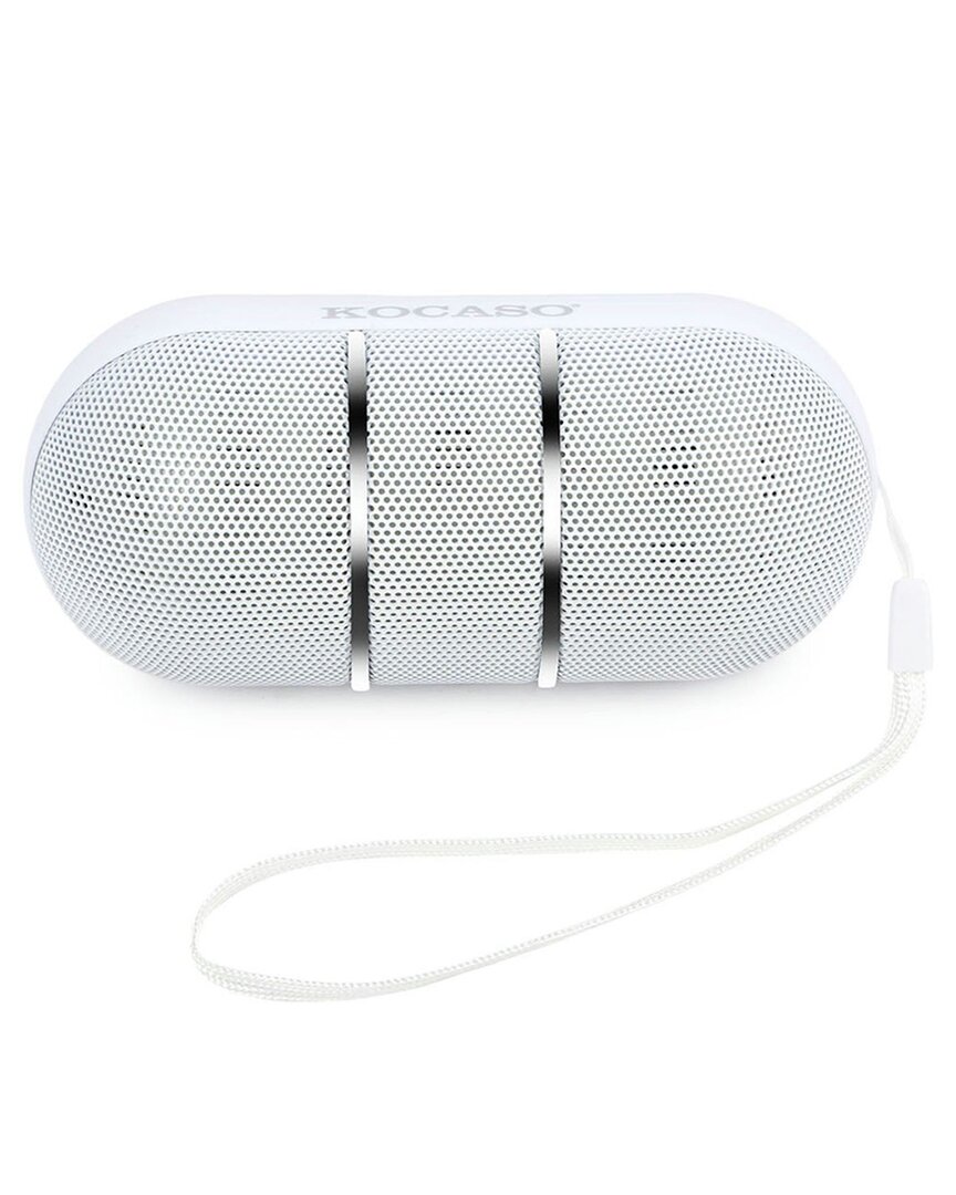 Fresh Fab Finds Ultra-portable Rainbow Led Wireless Speaker In White