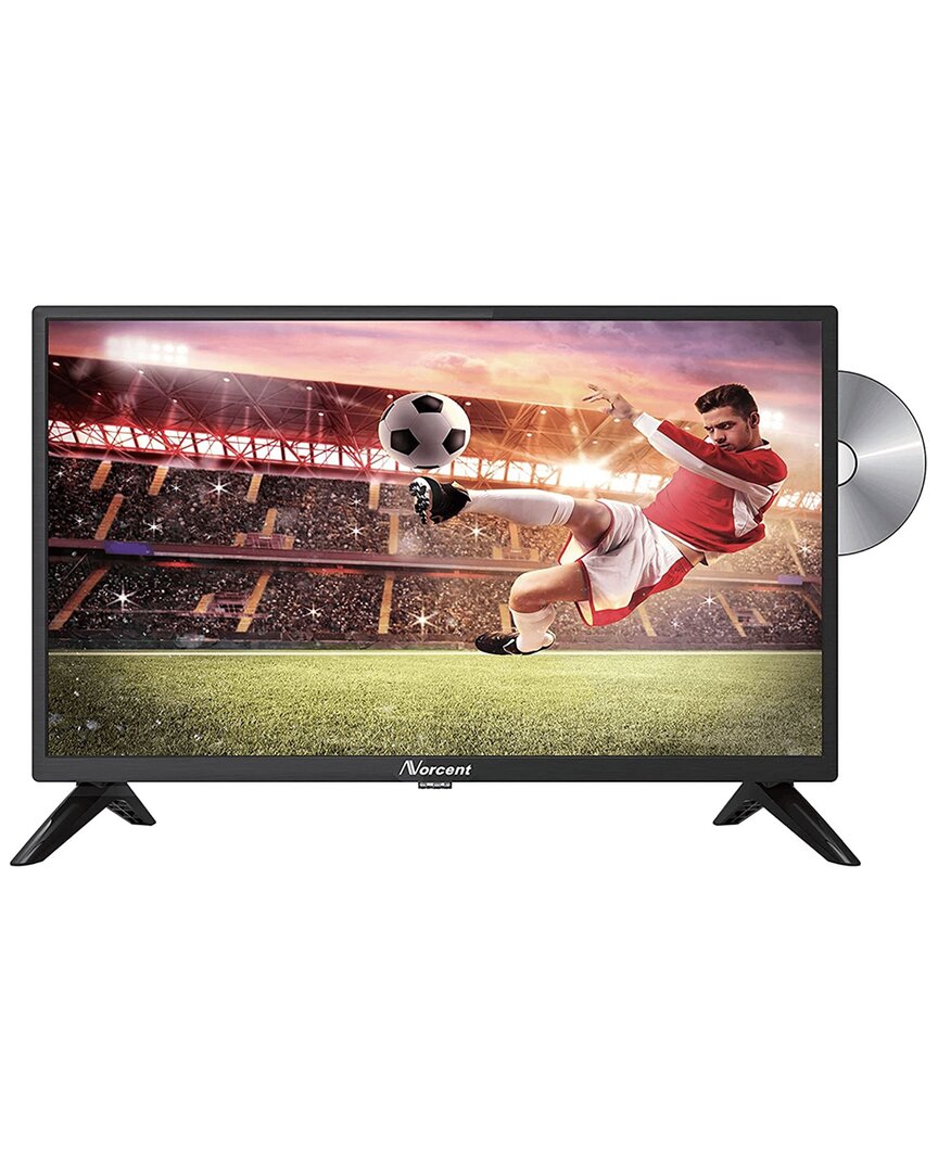 Norcent 24in 720p Led Hd Backlight Flat Tv Dvd Combo In Black