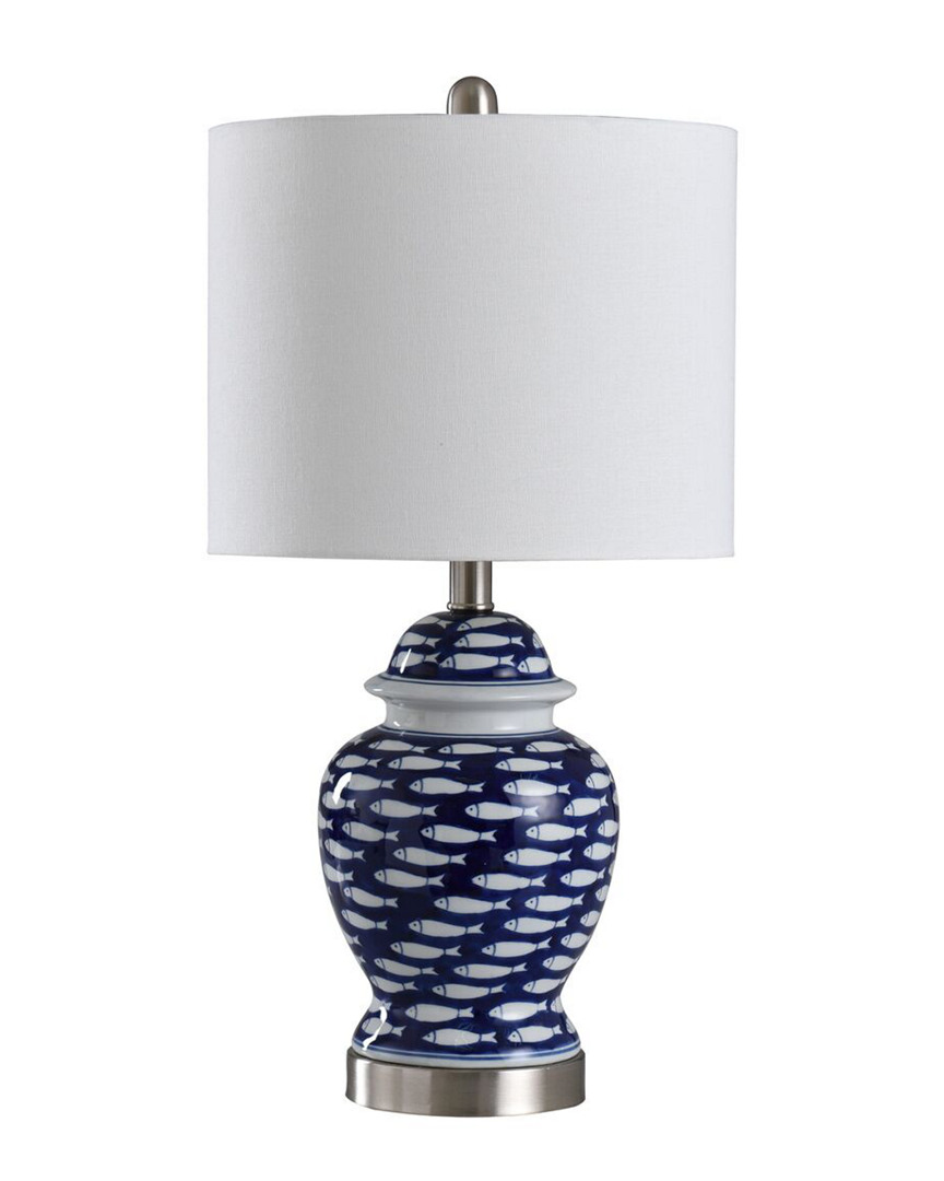 Shop Stylecraft 23in School Of Fish Curved Table Lamp