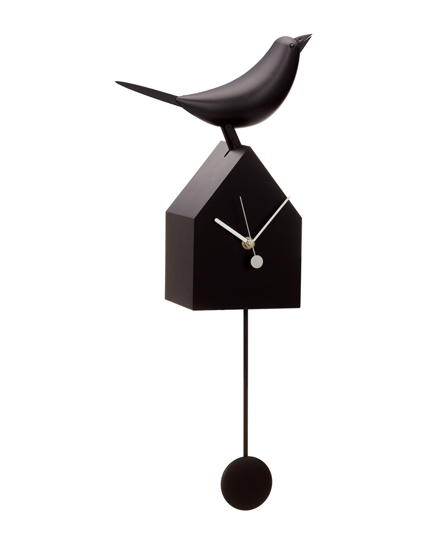Torre And Tagus Motion Birdhouse Clock With Removable Pendulum