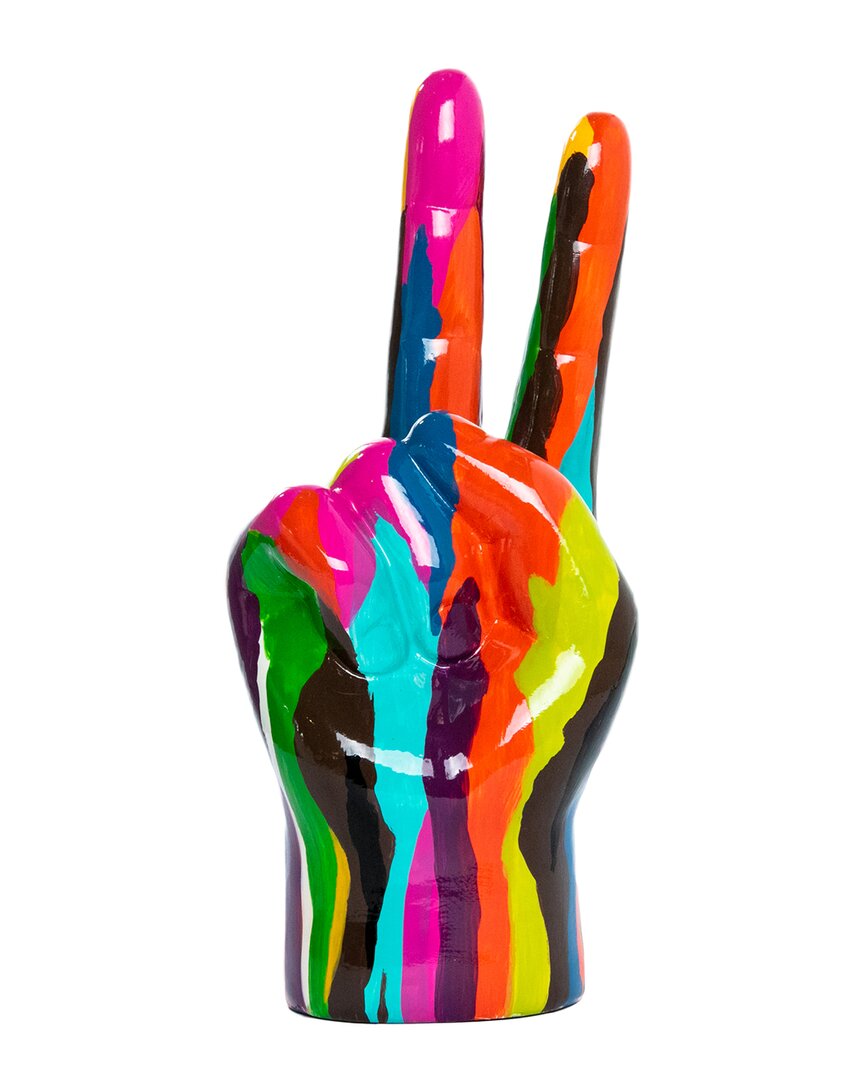INTERIOR ILLUSIONS INTERIOR ILLUSIONS PLUS GRAFFITI PEACE SIGN TABLETOP 