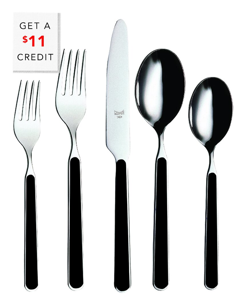 Mepra 5pc Flatware Set With $11 Credit