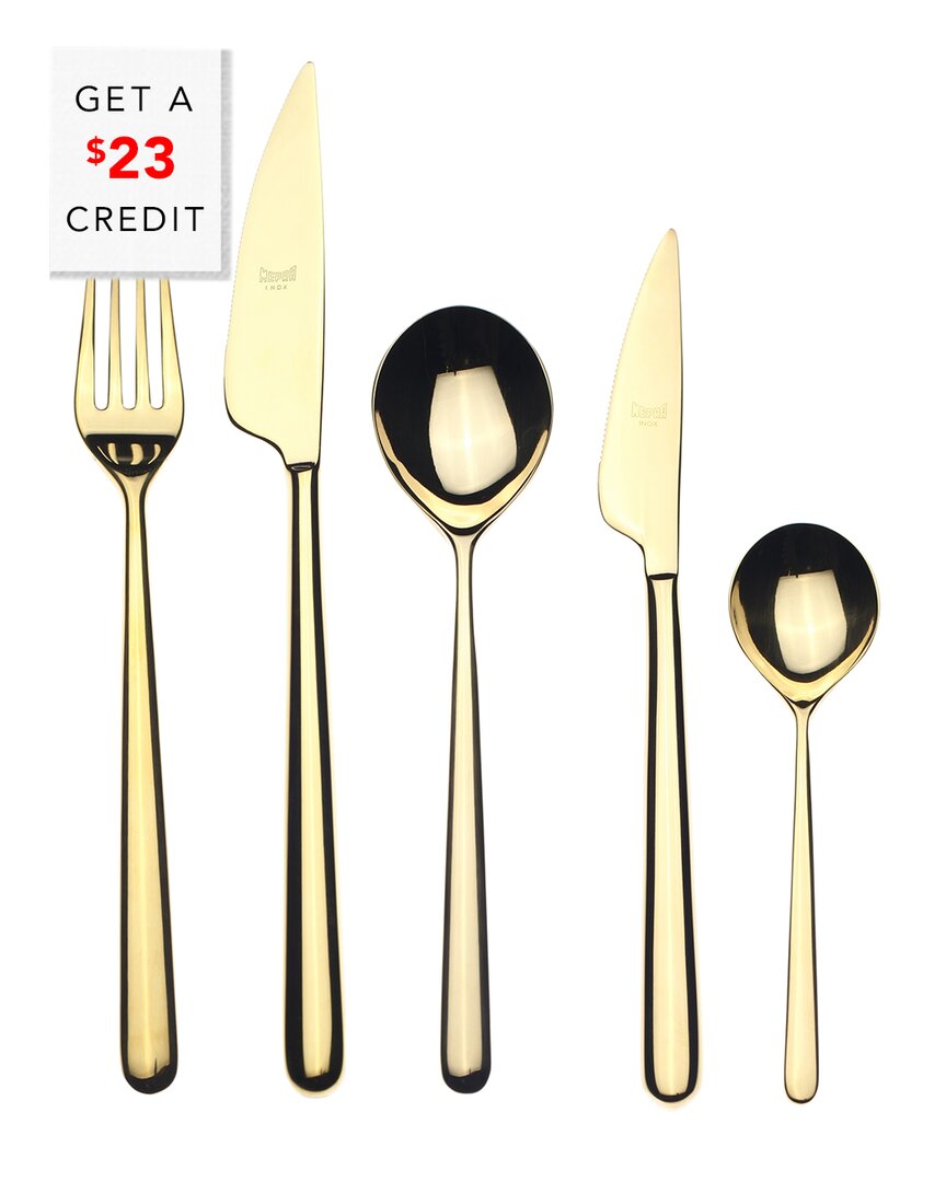 Mepra 5pc Flatware Set In Nocolor