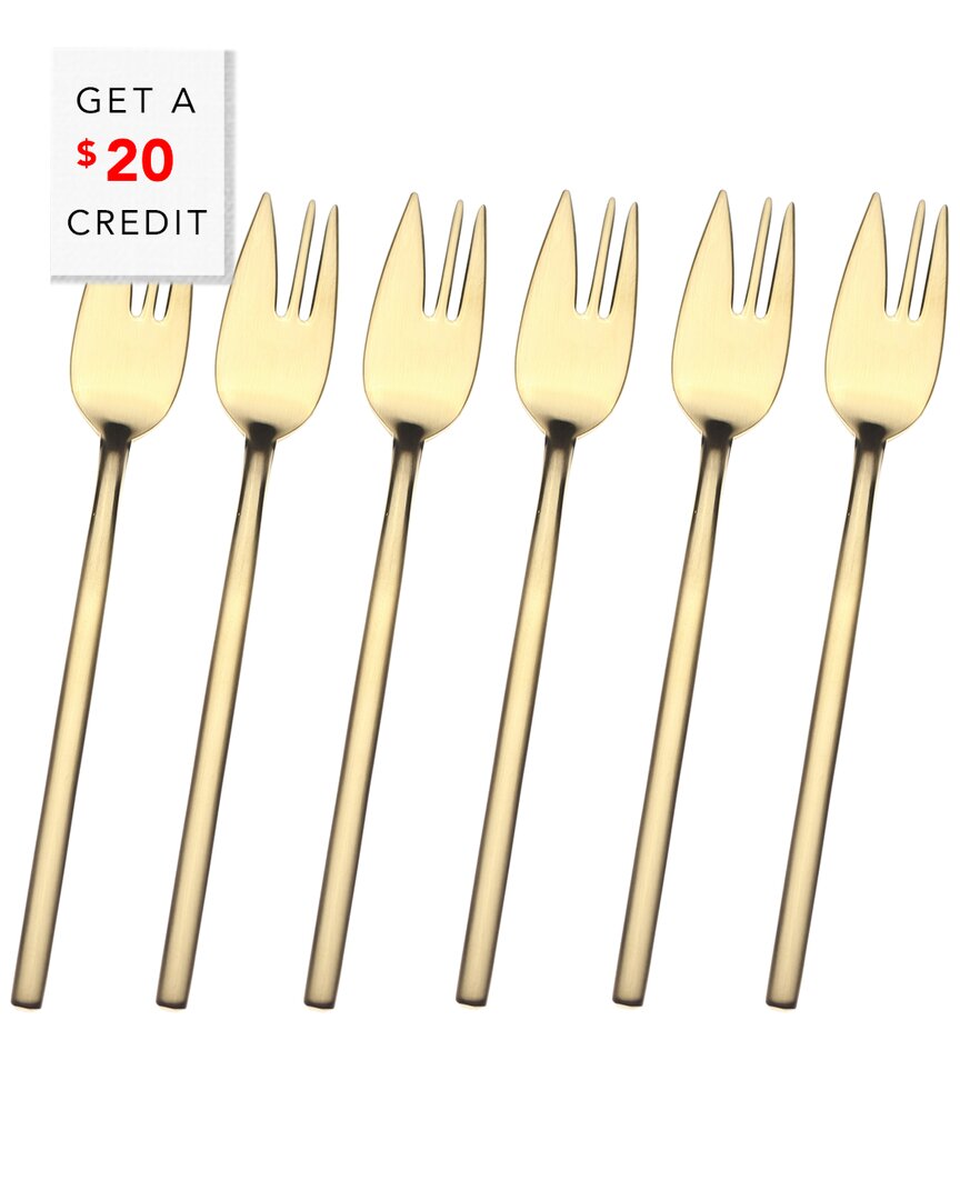 Mepra 6pc Cake Fork Set With $20 Credit