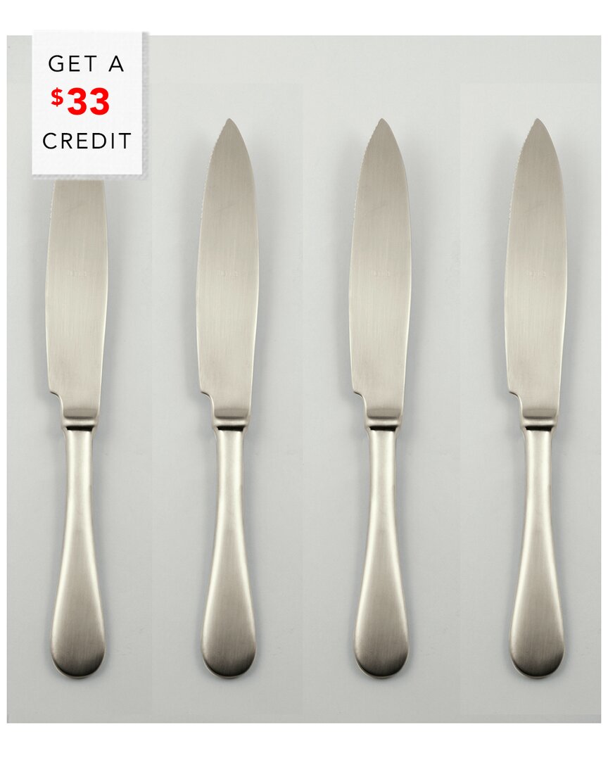 Mepra Set Of 4 American Steak Knives With $33 Credit