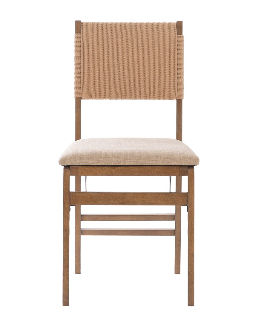 Linon Rope Folding Chair