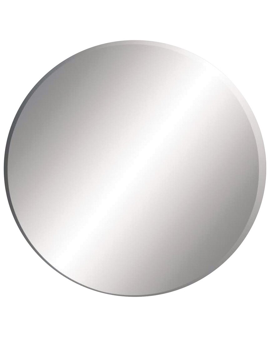 Peyton Lane Black Contemporary Wood Wall Mirror