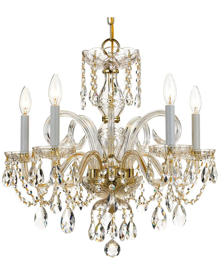 Crystorama 5-light Traditional Crystal Chandelier
